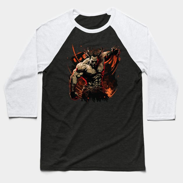 zod Baseball T-Shirt by Trontee